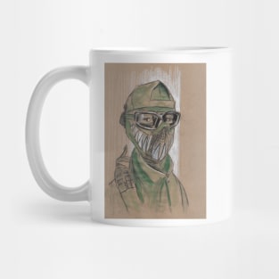 Airsoft mask Mug